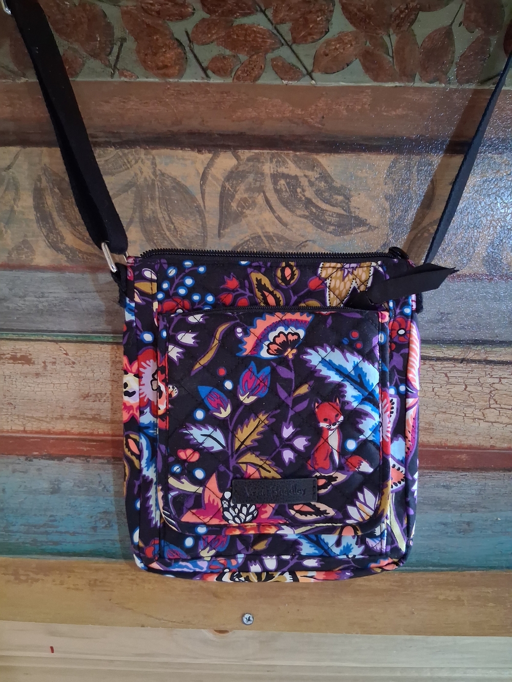 Vera Bradley Multi-Color Floral Quilted Crossbody Bag